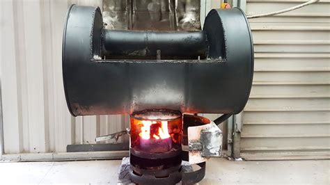 Build a Cheap Waste Oil Barrel Heater