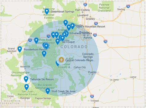 Colorado Airports Map | secretmuseum