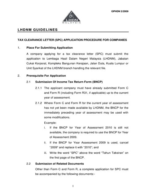 Sample Authorization Letter To Lhdn