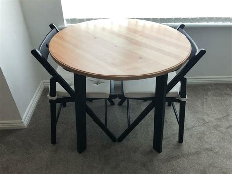 Ikea Dining Table and 2 Chairs | in Edinburgh | Gumtree