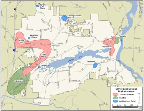 Map of Business Districts | City of Lake Oswego Oregon Official Website