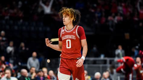 Anthony Black NBA Mock Draft 2023 projection: Arkansas's tall playmaker is likely lottery pick ...