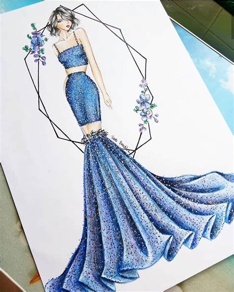 Fashion Designing Dress Sketch Images - Learn how to make fashion design sketches quick and easy ...