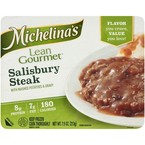 Michelina's Lean Gourmet Salisbury Steak | Hy-Vee Aisles Online Grocery ...