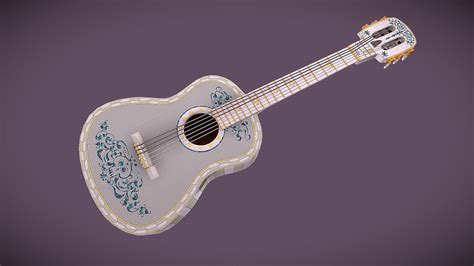 Disney Pixar Coco Guitar - Buy Royalty Free 3D model by Ginger L.v.A ...