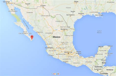 Where is San Jose del Cabo on map Mexico