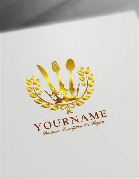 Create amazing Luxurious Royal Restaurant Logos with The best Free ...