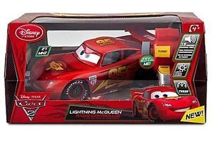 New Disney Cars 2 Lightning McQueen Remote Control Car Vehicle Pixar Toy Talks | eBay