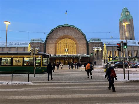 Helsinki, Finland in Christmas Lights : r/CityPorn