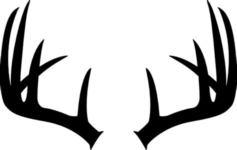 Antlers Clip Art at Clker.com - vector clip art online, royalty free ...