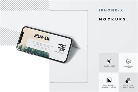 IPhone X Mockup - Design Template Place