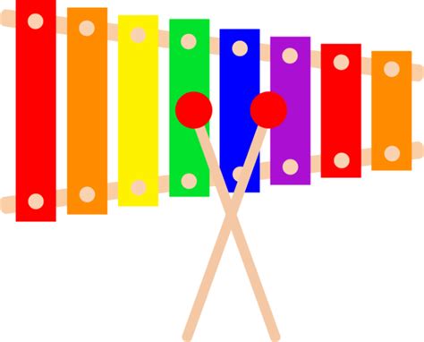 My free clip art of a colorful xylophone musical instrument | Free clip art, Clip art, Toy clip