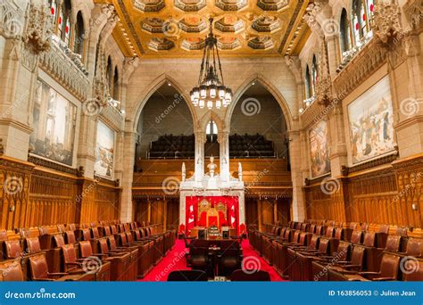 Interior Of The Parliament Building In Ottawa, Canada Editorial Image | CartoonDealer.com #59023976