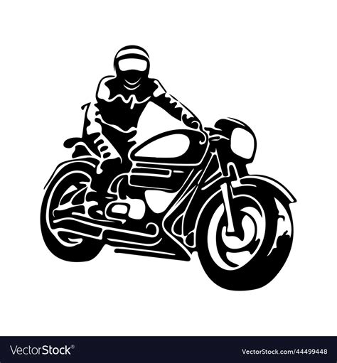 Motorcycle logo Royalty Free Vector Image - VectorStock