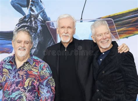 Jon Landau, James Cameron, Stephen Lang Editorial Photography - Image ...