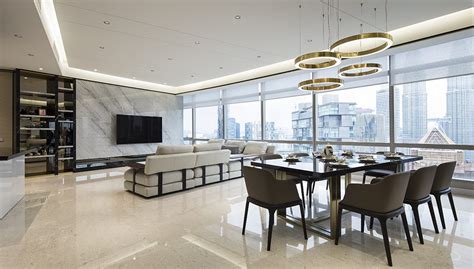 Modern Luxury, Snazzy Condominium Design that Matches Its Breathtaking View of the City by Box ...