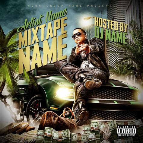 Free Mixtape Cover Templates Download