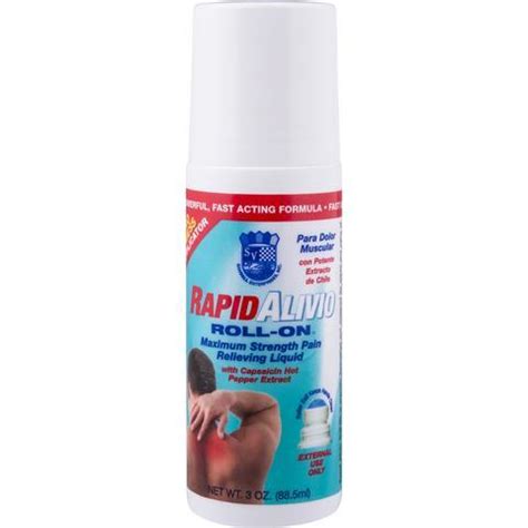 Sanvall Enterprises recalls Rapid Alivio Pain Relieving Roll-On