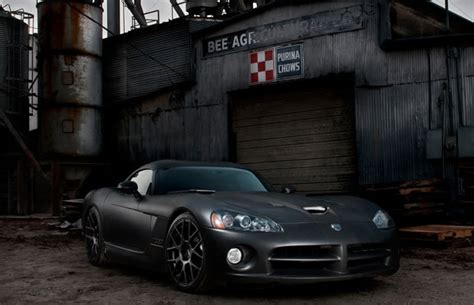 Dodge Viper - Murdered-Out: 50 Menacing Matte Black Cars | Complex