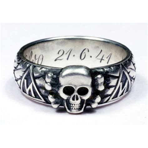 S.lb. Valvo 21.6.41 - H. Himmler TOTENKOPF RING der SS - Germanrings