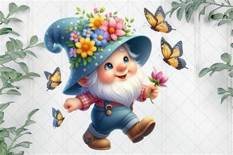 Garden Gnome Clipart (3161610)