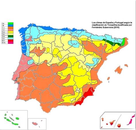 Mapa Climático De Portugal - Portugal Cidades