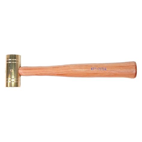 K-Tool® 71714 - 16 oz. Brass Hammer with Wooden Handle