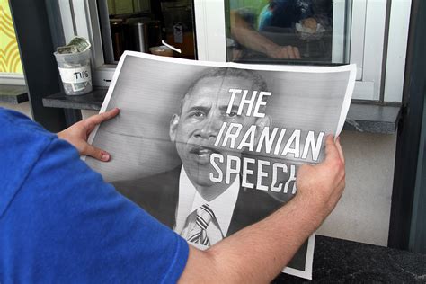 Conflict Kitchen » The Iranian Speech (printed edition)