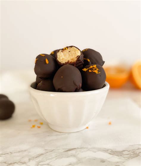 Vegan Orange Cream Chocolates - Live Simply Healthy