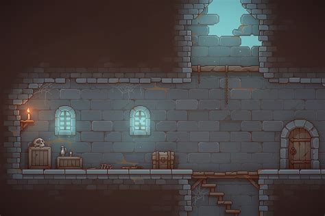 Pixel Art Platformer - Dungeon | 2D Environments | Unity Asset Store