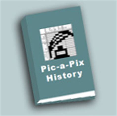 Pic-a-Pix history