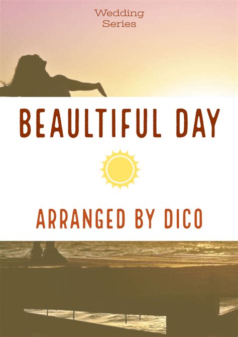 Beautiful Day (arr. Dico) by Lee DeWyze Sheet Music for Performance ...