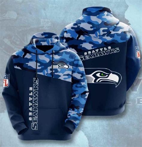 Nfl Seattle Seahawks Hoodies 3D