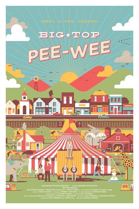 Big Top Pee-Wee // Our First Mondo Print! — DKNG