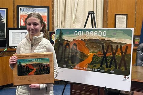 Colorado’s 150th-Anniversary License Plate Breaks Sales Records – Pagosa Daily Post News Events ...