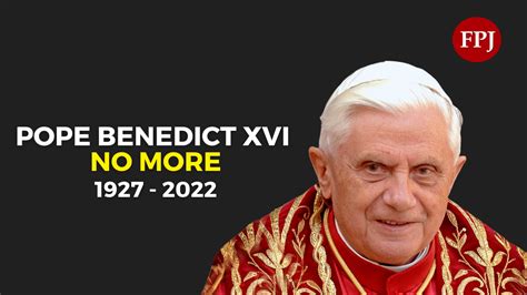 Benedict XVI, first pope to resign in 600 years, dies at 95