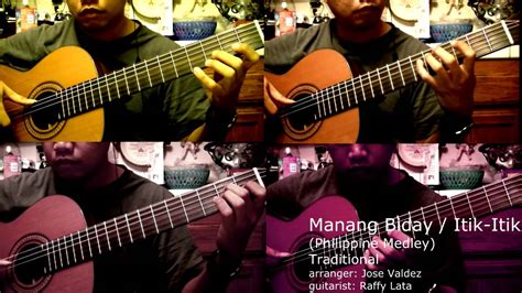 Manang Biday / Itik-Itik (Traditional) | RAFFY LATA | Classical Guitar - YouTube