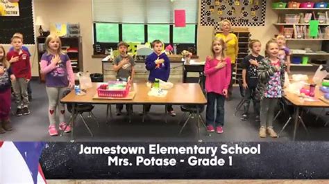 Jamestown Elementary – Mrs. Potase – Grade 1 | WYTV