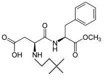 Chemical Structure of Sugar Substitutes and Artificial Sweeteners