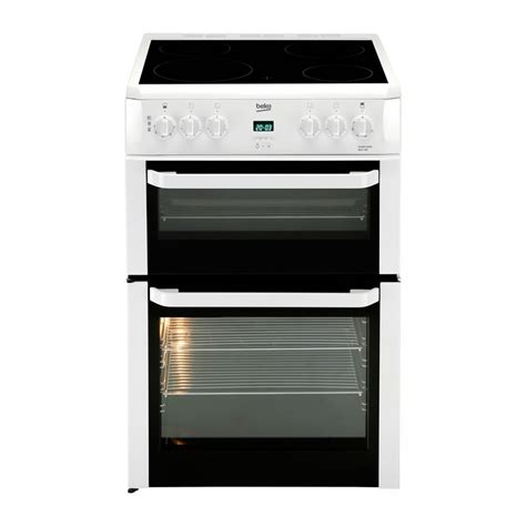 BEKO Freestanding 60cm Double Oven Electric Cooker