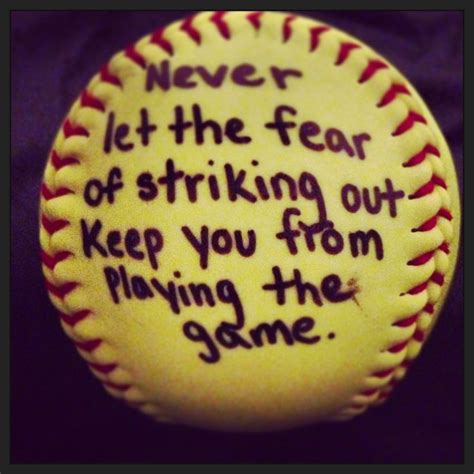 Softball:) | Softball quotes, Funny softball quotes, Inspirational ...