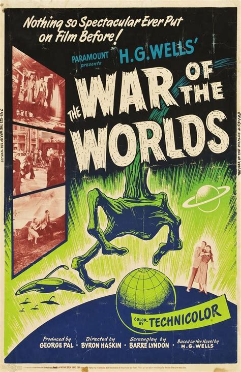 The War of the Worlds 1953 Vintage Poster Reprint Retro | Etsy in 2020 | War of the worlds ...