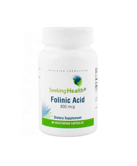 Folinic Acid 60 Capsules - AIM for WOMEN