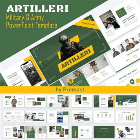 Artilleri — Military & Army PowerPoint Template – MasterBundles