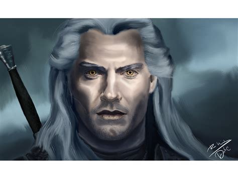 Geralt Of Rivia by Rohit Dubey on Dribbble