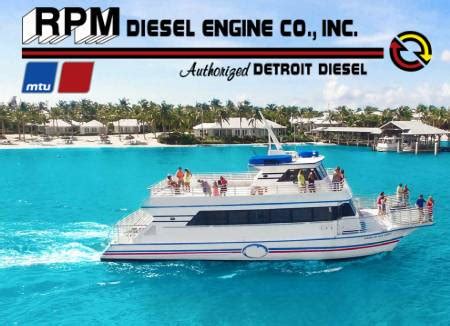 Ship Engine Maintenance Plans at RPM Diesel in South Florida