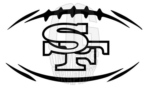 Salt Fork Storm Sf Logo Inside Football SVG DXF PDF Jpg Png, Svg, Digital File, Sports, Sfs ...