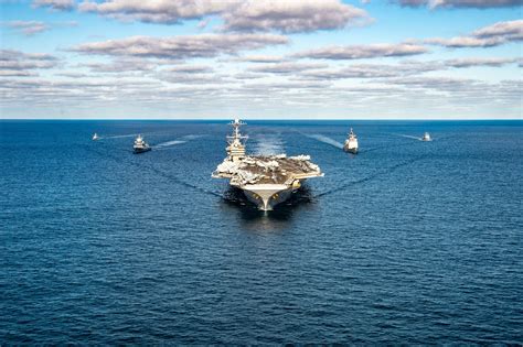 Harry S. Truman Carrier Strike Group Ships Conduct Interoperability ...