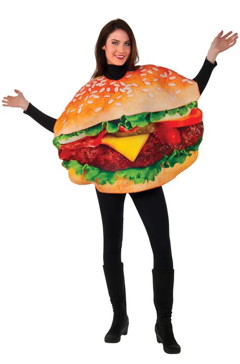 Burger Adult Costume - PureCostumes.com