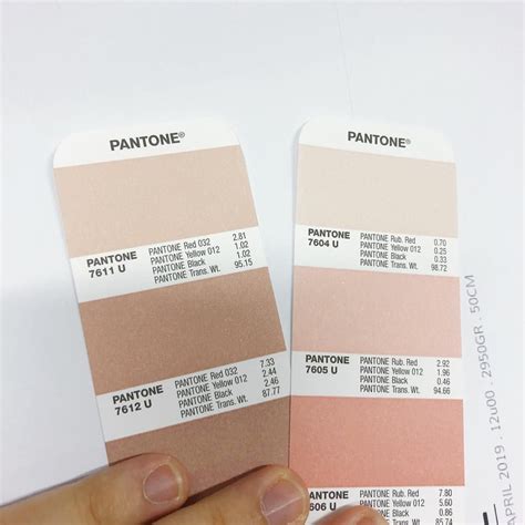 Choosing the pink pantone colors for the birth announcement card of our ...